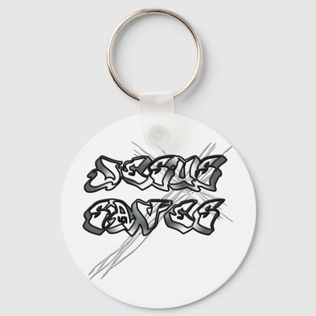 Porte-clés Jésus-Saves (Recto)