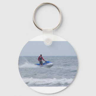 Porte-clés jet ski à la plage