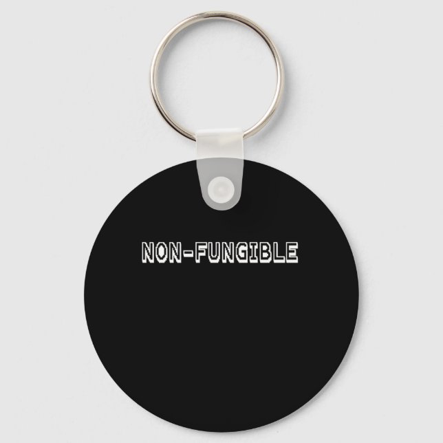 Porte-clés Jeton non fongible NFT non fongible (Recto)