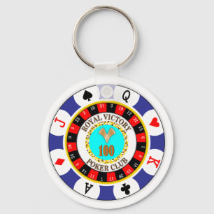 Porte-clés Jetons de poker