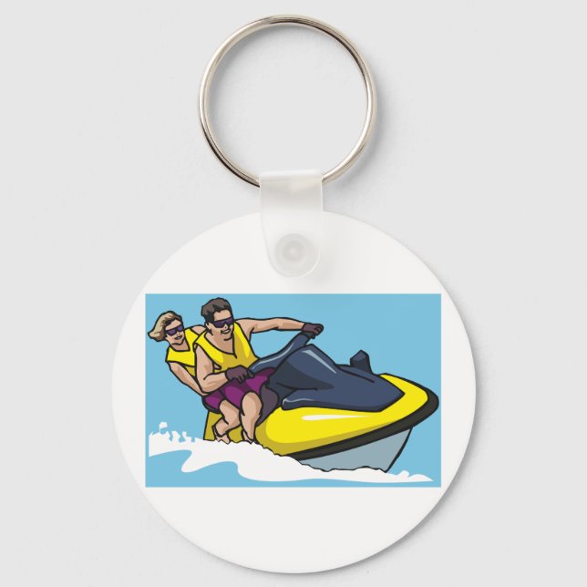 Porte-clés Jetski Fun (Recto)