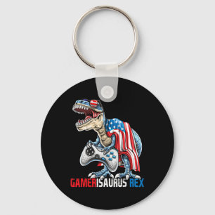 Porte-clés Jeu 4 juillet T Rex Dinosaur Amerisaurus Rex Bo