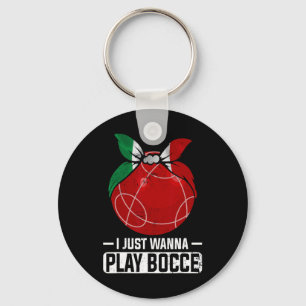 Porte-clés Jeu de Bowling Italien Bocci Player Bocce Byll