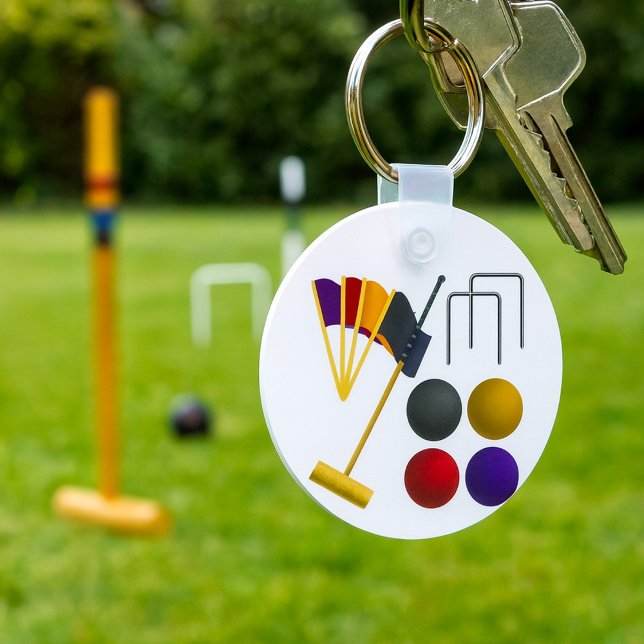 Porte-clés jeu de croquet (Créateur téléchargé)