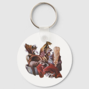 Porte-clés jeu de furet