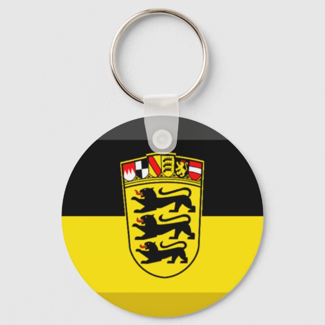 Porte-clés Jeu Drapeau Baden-Wuerttemberg (Recto)