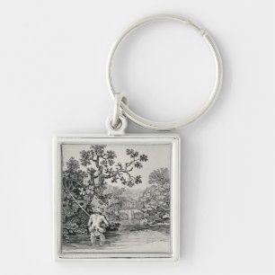 Porte-clés Jeu d'un saumon