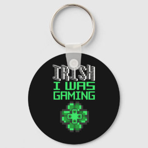 Porte-clés Jeu Vidéo Jeu Jour de la Saint Patrick Gamer T Shi