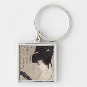 Porte-clés Jeune femme appliquant le maquillage, c.1795-96
