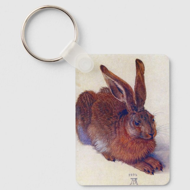 Porte-clés Jeune Lièvre par Albrecht Durer, Renaissance Beaux (Recto)