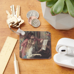 Porte-clés Jeunes filles au piano par Pierre Renoir