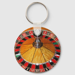 Porte-clés Jeux de casino de roue de roulette