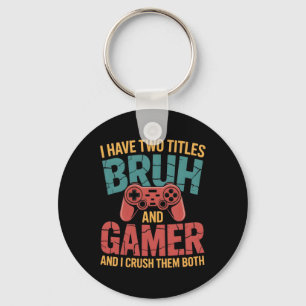 Porte-clés Jeux Vidéos Vintages Pour Garçons Brother S