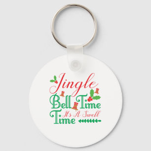 Porte-clés Jingle cadeau de Noël Heure Bell