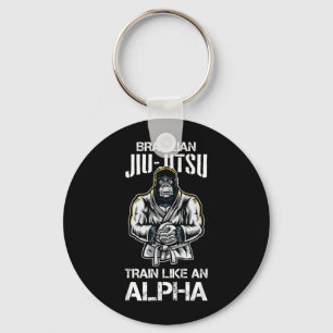 Porte-clés Jiu Jitsu Brésilien Entraînez-vous comme un Alpha