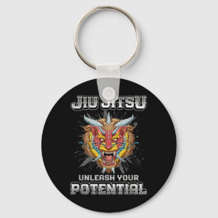 Porte-clés Jiu Jitsu Brésilien MMA et Grappling BJJ Lion