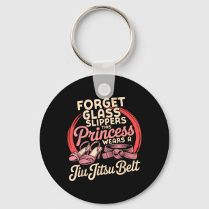 Porte-clés Jiu Jitsu Rétro Vintage Oubliez Ces Pantoufles de