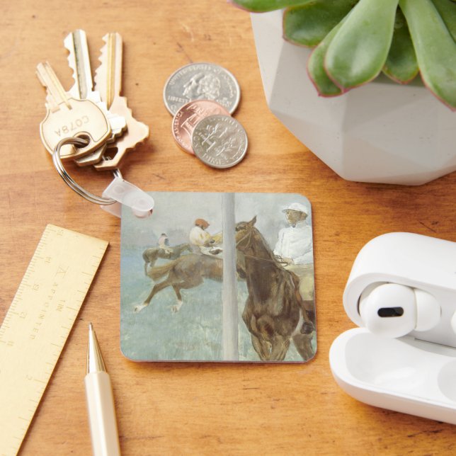 Porte-clés Jockeys Before the Race par Edgar Degas (Bureau)