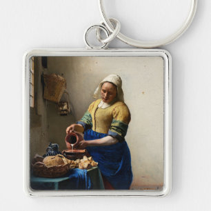 Porte-clés Johannes Vermeer - The Milkmaid