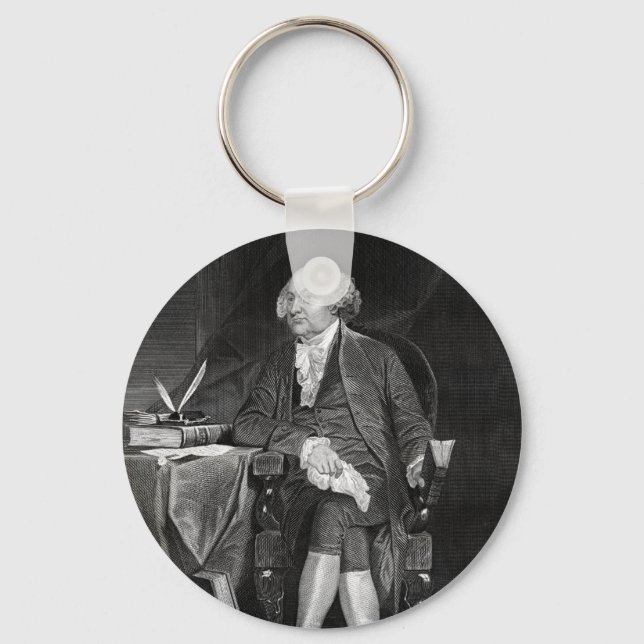 Porte-clés John Adams (Recto)