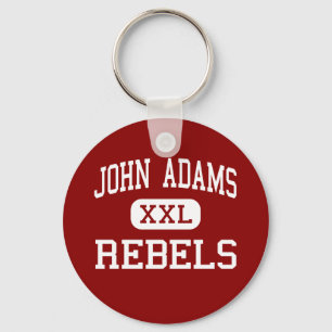 Porte-clés John Adams - rebelles - lycée - Cleveland Ohio