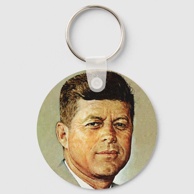 Porte-clés John F. Kennedy À MEMORIAM (Recto)