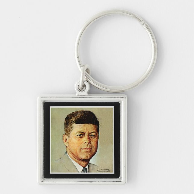 Porte-clés John F. Kennedy DANS MEMORIAM (Devant)