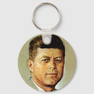 Porte-clés John F. Kennedy DANS MEMORIAM