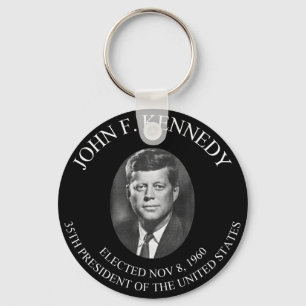 PORTE-CLÉS JOHN F. KENNEDY PRESIDENTIAL COIN ...............