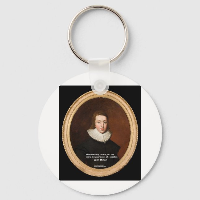 Porte-clés John Milton Love & Chocolate Quota Venin & Cards (Recto)