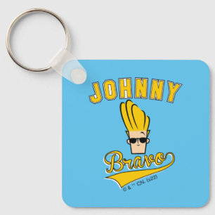 Porte-clés Johnny Bravo Collegiate Graphic