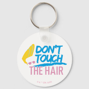 Porte-clés Johnny Bravo - Don't Touch The Hair Graphic