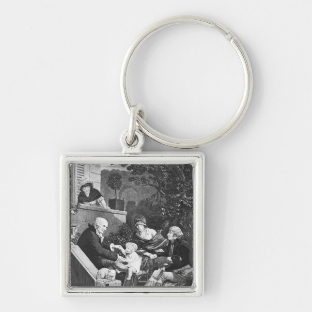Porte-clés Joies d'être un père, c.1797 (Devant)