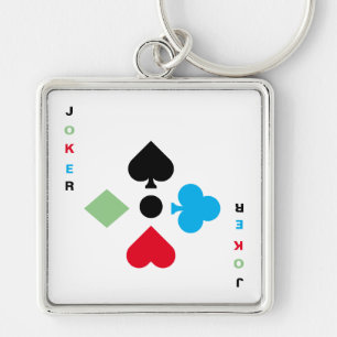 Porte-clés joker