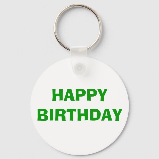 PORTE-CLÉS JOLI ANNIVERSAIRE (Recto)