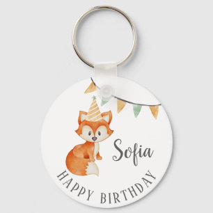 Porte-clés Joli anniversaire pour le Casquette de la fête du