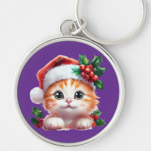Porte-clés Joli cadeau de Noël - cadeau de vacances festive