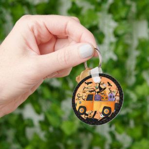 Porte-clés Joli Halloween Citrouille