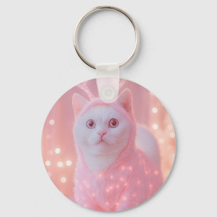 Porte-clés Joli Kit Réveillon Cerf Brillant Fantaisie Hiverna