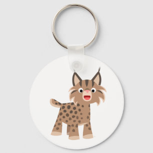 Porte-clés Joli Porte - clé Lynx de Cartoon