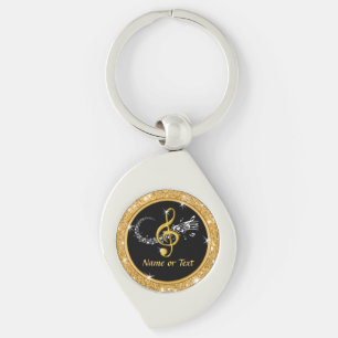 Porte-clés Joli Porte - clé Music Note, cadeaux pour les mé