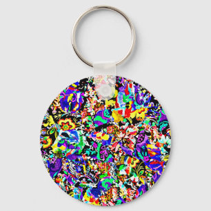 Porte-clés Joli tableau abstrait peint coque d'air iPad