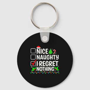 Porte-clés Jolie Coquin Je Ne Regrette Rien Liste De Noël Pèr