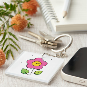 Porte-clés Jolie fleur