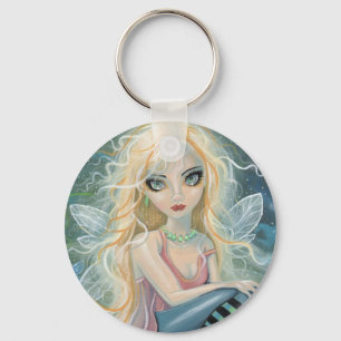 Porte-clés Jolie Petite Fée de Lumière Stellaire Fantastique