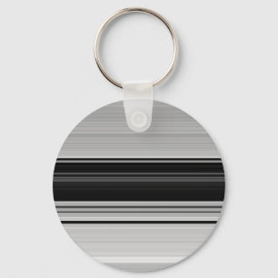 Porte-clés Jolies rayures noir gris