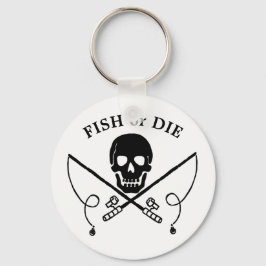 Porte-clés Jolly roger pêcheur Pirate Porte - clé