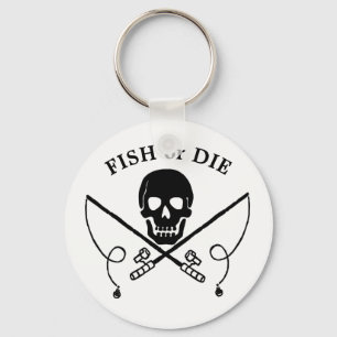 Porte-clés Jolly roger pêcheur Pirate Porte - clé