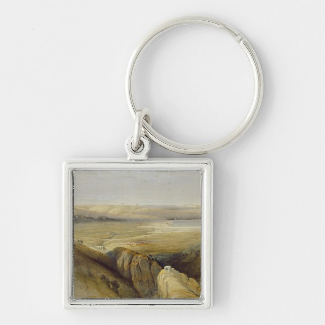 Porte-clés Jordan Valley, du volume II 'du Land saint (Devant)