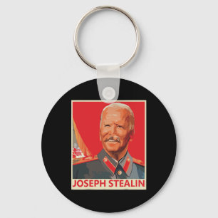 Porte-clés Joseph Stealin Anti Joe Biden Funny